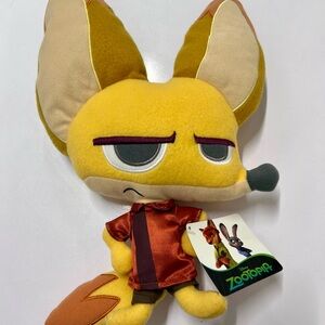 Disney Zootopia Finnick The Fox Plush NEW